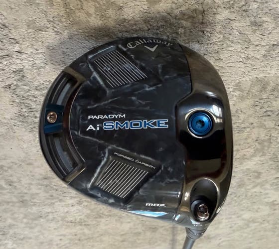 Men's 2024 Callaway Paradym AI Smoke Max Right Handed Driver Regular Flex 10.5 Loft (New)