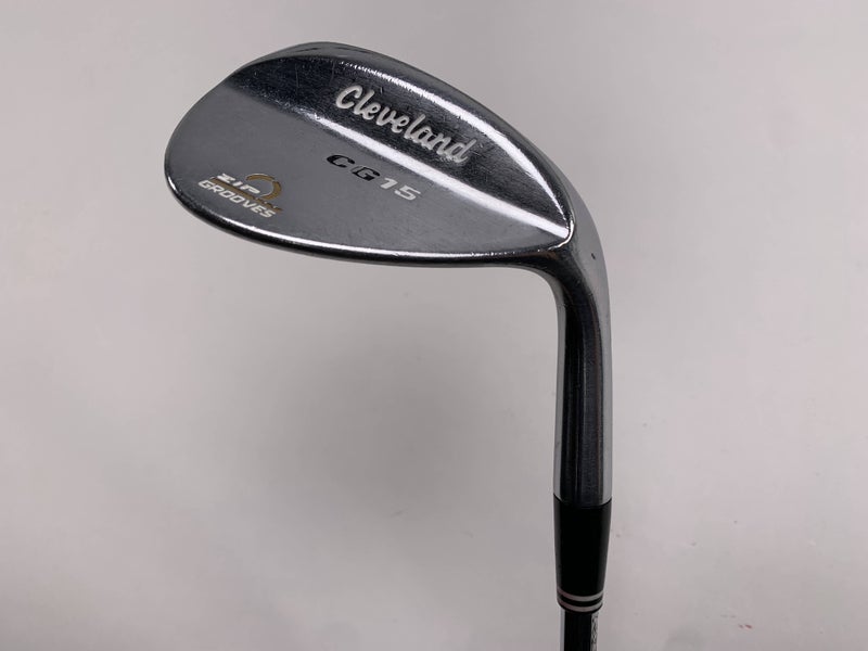 Cleveland CG15 Satin Chrome Sand Wedge SW 56* 14 Bounce Stiff Steel Mens RH