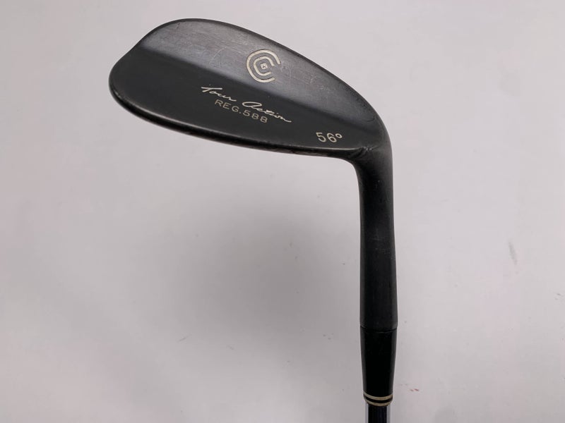 Cleveland 588 Black Melonite Sand Wedge SW 56* Dynamic Gold Stiff Steel Mens RH