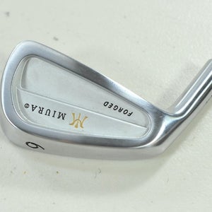 LEFT HANDED Miura CB-801 Single 6 Iron HEAD ONLY  #202155