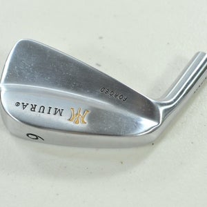LEFT HANDED Miura MB-101 Single 6 Iron HEAD ONLY  #202148