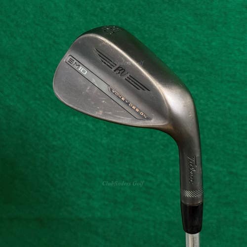 Titleist Vokey SM10 Jet Black 50-8F 50 Gap Wedge Vokey Design Steel Wedge Flex