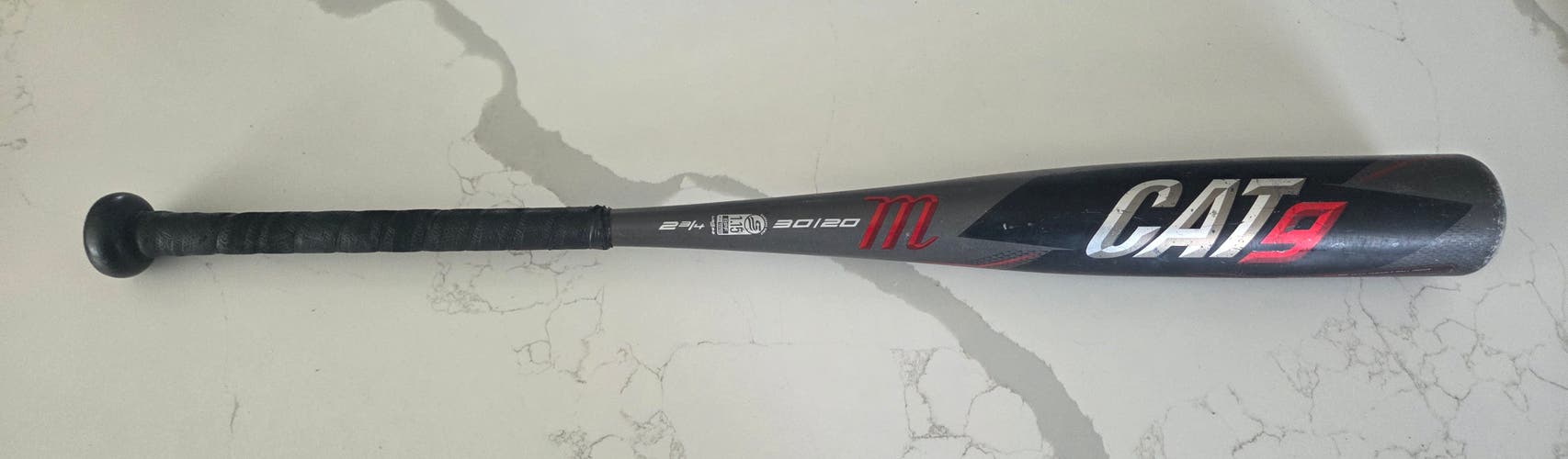 2021 Marucci CAT9 Alloy USSSA Certified Bat (-10) 20 oz 30" (Used)