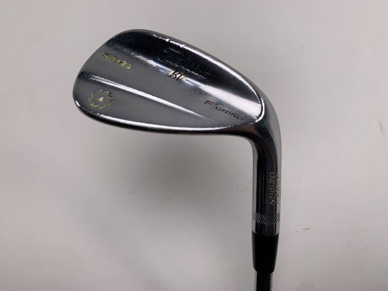 Titleist Vokey SM6 Tour Chrome Gap Wedge GW 52* 12 F-Grind NS Pro Stiff RH