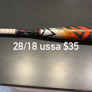 Louisville Slugger USSSA Certified Bat (-10) 18 oz 28" (Used)