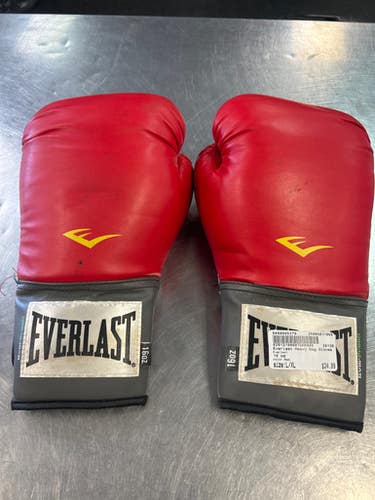 Used Everlast Heavy Bag Gloves Red L/XL 11868-S000065278