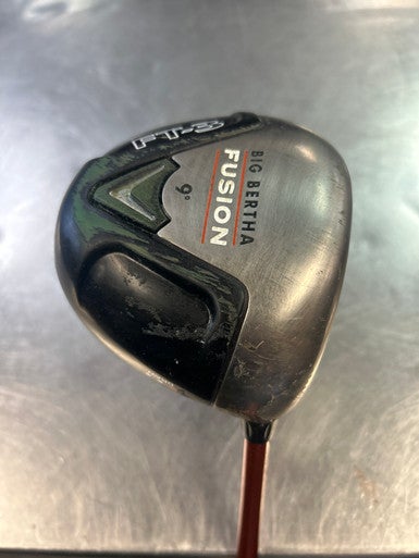 Used Callaway BIG BERTHA FUSION Mens Driver RH 9.0 Degree 11868-S000065281