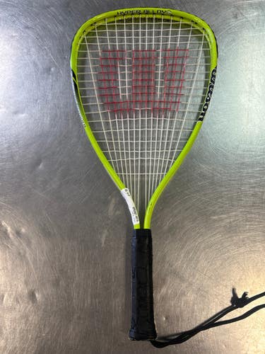 Used Wilson HYPER ALLOY Adult Racquetball Racquet Green Unknown 11868-S000065273