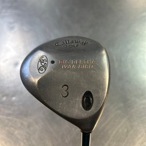 Used Callaway BIG BERTHA WARBIRD Mens Fairway Wood RH 3 Wood 11868-S000065270
