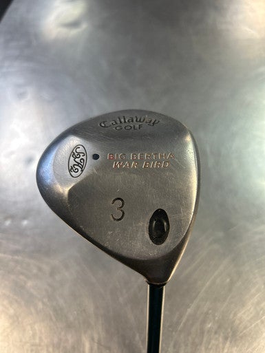 Used Callaway BIG BERTHA WARBIRD Mens Fairway Wood RH 3 Wood 11868-S000065270
