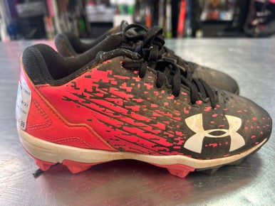 Used Under Armour CLEAT BB/SB Cleats Pink Junior 01 11868-S000065247
