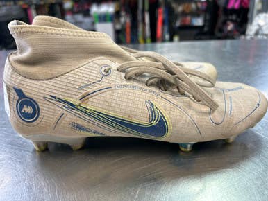 Used Nike Adult FB Cleats Grey Senior 7.5 11868-S000065244