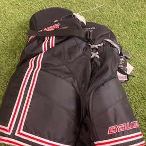 Black Junior Small Bauer Nexus N9000 Hockey Pants (New)