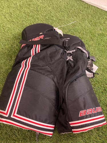 Black Junior Small Bauer Nexus N9000 Hockey Pants (New)