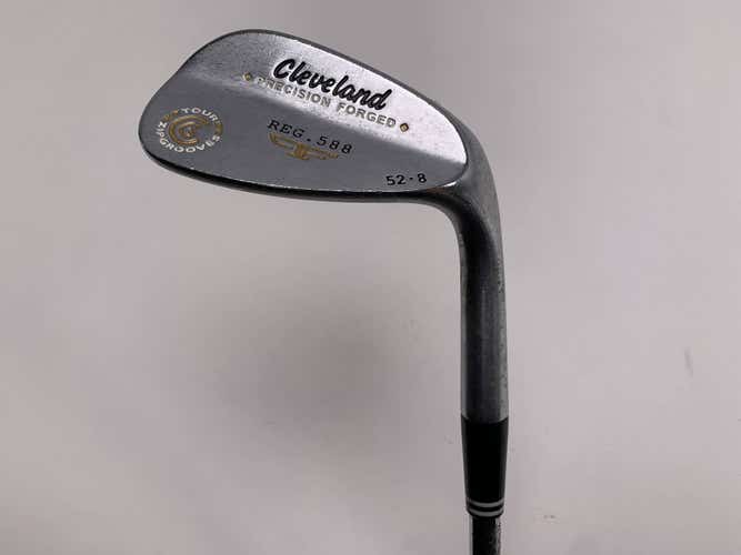 Cleveland 588 Satin 2012 Gap Wedge GW 52* 8 Bounce True Temper Tour Concept RH