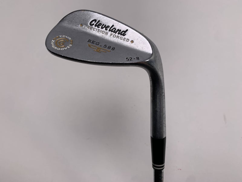 Cleveland 588 Satin 2012 Gap Wedge GW 52* 8 Bounce True Temper Tour Concept RH