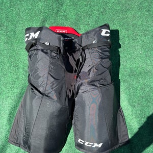 Black CCM Jetspeed Edge Hockey Pants (Used) | Senior XL