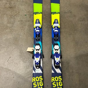 Kid's Rossignol Terrain 128 cm All Mountain Skis With Bindings (Used)