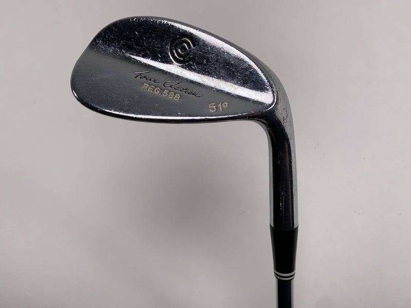 Cleveland 588 Chrome Gap Wedge GW 51* Wedge Steel Mens RH