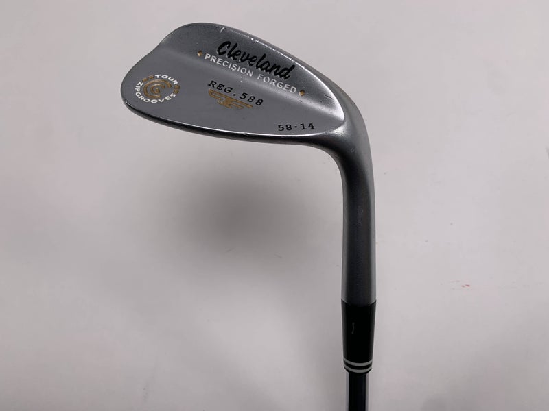 Cleveland 588 Chrome 2012 Lob Wedge LW 58* 14 Bounce True Temper Tour Concept RH