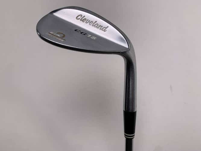 Cleveland CG15 Satin Chrome Sand Wedge SW 56* 14 Bounce Wedge Steel Mens RH