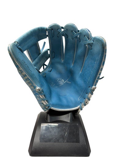 Used Rawlings REV205-2XCB BB/SB Glove RH Throw Carolina Blue 11 3/4" 11835-S000197908