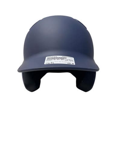 Used Mizuno B6 BT Batting Helmet No Mask Navy Blue And Orange M/L 11835-S000197919