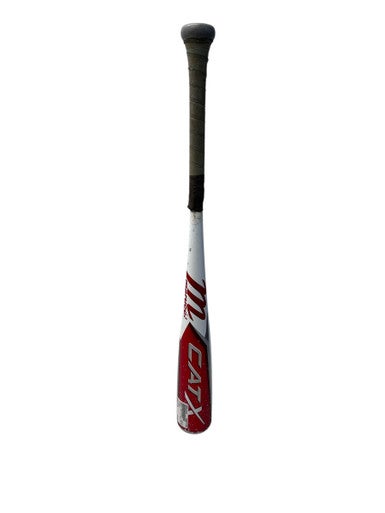 Used Marucci CAT X BB/SB USSSA 2 3/4 Bat White 27" 11835-S000197916