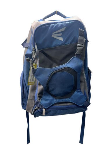 Used Easton WALK OFF ELITE BB/SB Player Backpack Navy Blue And Silver 11835-S000197930