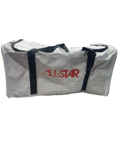 Used All Star CATCHERS CARRY BAG BB/SB Team Carry Bag Black And Grey 11835-S000197936