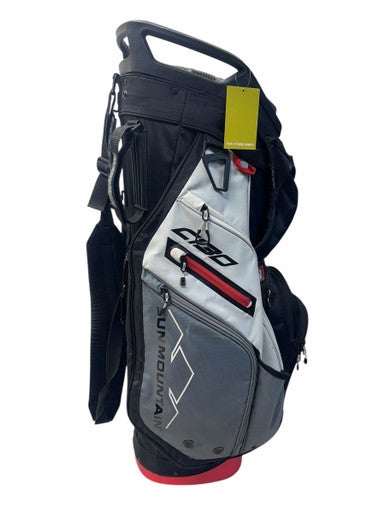 Used Sun Mtn C130 Mens Stand Bag Black And White 11835-S000197954