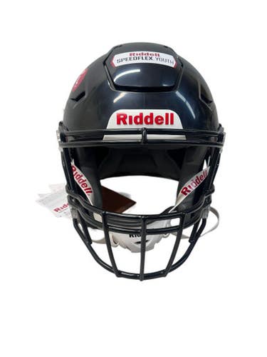 Used Riddell SPEEDFLEX YOUTH FB Helmet Black LG 11835-S000198013