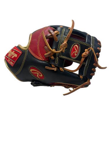 Used Rawlings PRONP4-2SBC BB/SB Glove RH Throw Black And Red 11 1/2" 11835-S000198050
