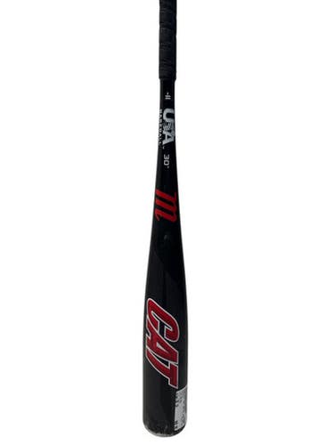 Used Marucci CAT BB/SB USA 2 5/8 Bat Black 30" 11835-S000197855