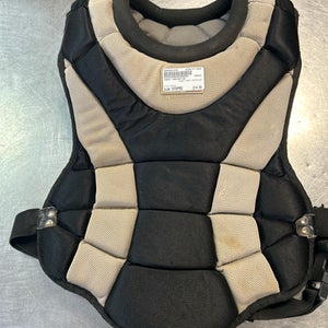 Used CHEST PROTECTOR Catchers Chest Protector Black Intermed 11868-S000064968
