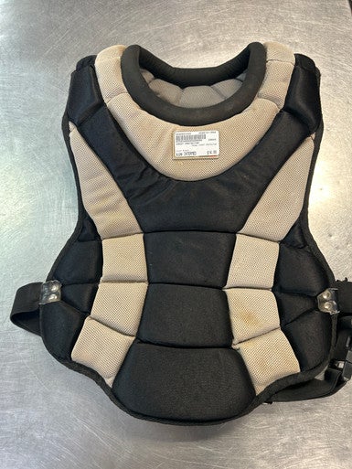 Used CHEST PROTECTOR Catchers Chest Protector Black Intermed 11868-S000064968