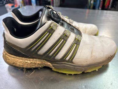 Used Adidas Mens Golf Shoes White Senior 9.5 11868-S000064305