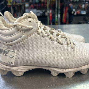 Used Under Armour Jr FB Cleats White Junior 06.5 11868-S000064416