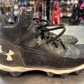Used Under Armour Jr FB Cleats Black Junior 05 11868-S000064498
