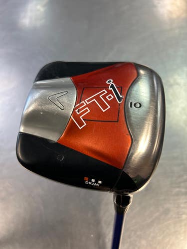 Used Callaway FTI Mens Driver RH 10.0 Degree 11868-S000064513