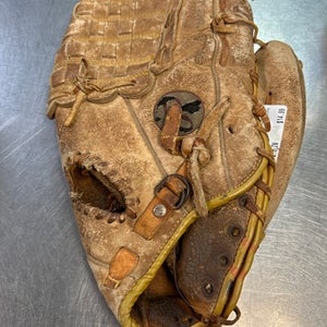 Used Rawlings FIELDERS GLOVE BB/SB Glove RH Throw Brown 12 1/2" 11868-S000064515