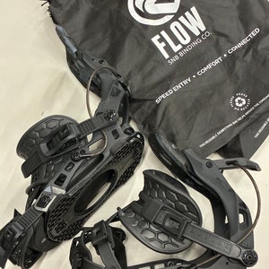 One Size Fits All Flow OMNI HYBRID Snowboard Bindings (Used)