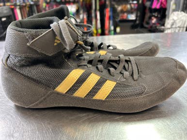 Used Adidas Wrestling Shoes Grey Senior 12 11868-S000065240