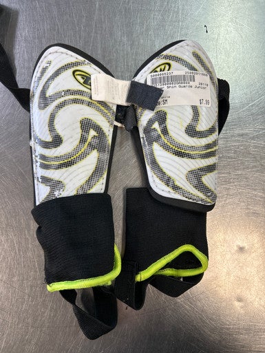 Used Soccer Shin Guards Junior White SM 11868-S000065237