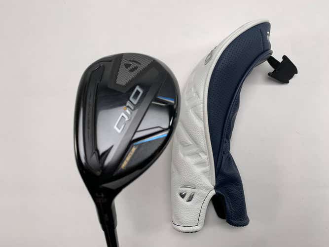 TaylorMade Qi10 4 Hybrid 22* Fujikura Ventus Blue TR HB 7-S Stiff LH HC