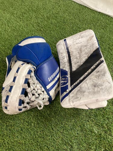 Warrior Ritual G6 E+ Goalie Glove & Blocker Regular