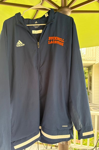 Blue Men's XL Adidas Bucknell Lacrosse Jacket (Used)