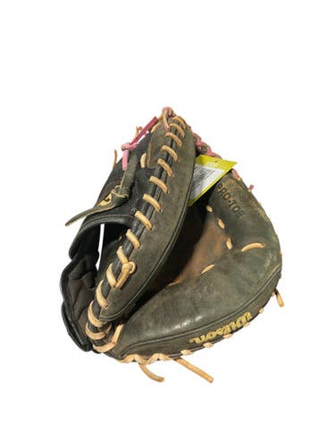 Used Wilson A2000 CATCHERS MITT BB/SB Catchers RH Throw Black 34" 11834-S000039929