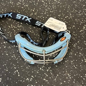 Used STX LSIGHT Lacrosse Facial Protect Carolina Blue S/M 11849-S000031432