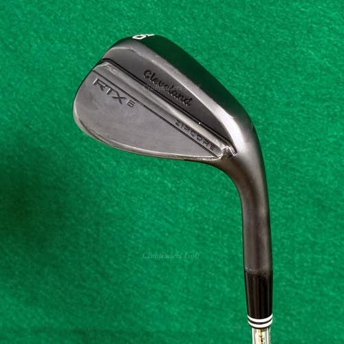 Cleveland RTX 6 Zipcore Mid Black 50-10 50 Gap Wedge DG Spinner TI Steel Wedge